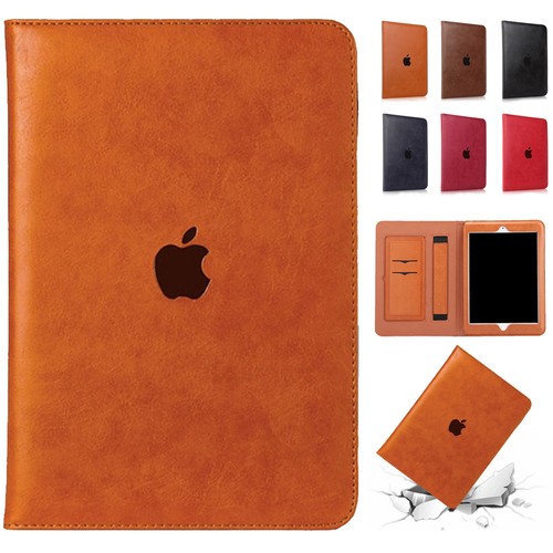 Leather shockproof smart case - smart,